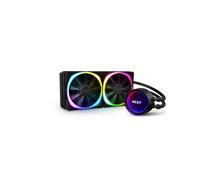 NZXT Kraken X53 RGB - Refroidissement liquide tout-en-un pour PC LED Infinity Mirror et capot redessiné