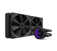 NZXT Kraken X62 280 mm - Refroidisseur liquide de processeur RGB tout-en-un - Avec fonctionnalité CAM - Conception de miroir infini - Ventilateur de radiateur Aer P 140 mm (2 inclus)