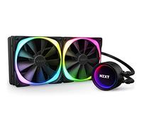 NZXT Kraken X63 280 mm AIO RGB Refroidisseur liquide CPU - Design miroir infini rotatif - Pompe améliorée - Ventilateurs de radiateur Aer RGB V2 120 mm (2 inclus)