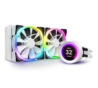 NZXT Kraken Z53 RGB 240mm - RL-KRZ53-RW - Kit Watercooling All-In-One RGB pour CPU - Écran LCD personnalisable - Ventilateurs AER RGB 2 120mm (2 inclus) - Blanc