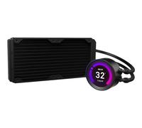 NZXT Watercooling AIO Kraken Z53 240 mm – Écran LCD personnalisable, RGB, 2x AER P 120 mm – Noir