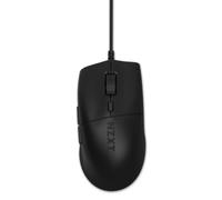 NZXT Lift 2 Ergo | Souris de Jeu Filaire légère et Ergonomique | Design léger de 61 g | Taux d'interrogation de 8K | Commutateurs optiques | Capteur Optique de 26 000 PPP | Pieds 100% PTFE | Noir