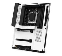NZXT N7 B650E - Chipset AMD B650 - Prend en Charge Les processeurs AMD Ryzen 8000 et 7000 Series (Socket AM5) - Carte mère ATX Gaming - Bouclier E/S arrière intégré - DDR5 - Wi-FI 6E - Blanc