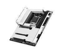 NZXT N7 B850 - Carte mère Gaming AMD B850 AM5 ATX pour Ryzen 9000/8000/7000-16+2+1, DDR5, 3X M.2, PCIe 5.0, Wi-FI 6E, LAN 2.5GbE, USB 4 - M.2 NVME avec loquet Rapide - Blanc