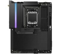 Carte mère de Jeu NZXT N9 X870E - AMD X870E AM5 ATX pour Ryzen 9000/8000/7000-20+2+1, DDR5, 4X M.2, PCIe 5.0, 5GbE, USB 4 - Couverture en métal Complet, Verrous de libération Rapide M.2 - Noir