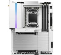 Carte mère de Jeu NZXT N9 X870E - AMD X870E AM5 ATX pour Ryzen 9000/8000/7000-20+2+1, DDR5, 4X M.2, PCIe 5.0, 5GbE, USB 4 - Verrous de libération Rapide M.2, Couverture en métal Complet, PCB Blanc