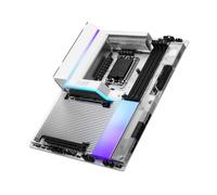 Carte mère de Jeu NZXT N9 Z890 - Intel Z890 LGA 1851 ATX pour Core Ultra (Série 2) - 20+1+1, DDR5, 5X M.2, PCIe 5.0, Wi-FI 7, 5GbE, Thunderbolt 4 - RGB, Couverture en métal Complet - PCB Blanc