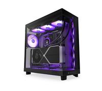 NZXT Nzxt H6 Air Flow H6 Flow RGB - Boîtier moyen tour - Noir - RGB - Verre Trempé