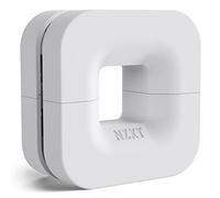 NZXT Puck - Cable Management and Headset Mount - Compact Size - Silicone Construction - Powerful Magnet for Computer Case Mounting - White