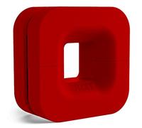 Nzxt Puck - Gestion des câblages et de rangement de casque - Taille compacte - Structure en silicone - Aimant puissant pour montage sur boîtier d'ordinateur - Rouge