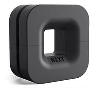 NZXT Puck - Gestion des câblages et de rangement de casque - Taille compacte - Structure en silicone - Aimant puissant pour montage sur boîtier d'ordinateur - Noir