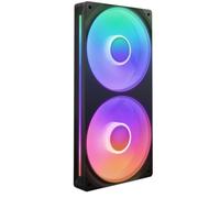 NZXT Unité de ventilation F240 RGB Core – 240 mm, 2×120 mm RVB, 8 LED aRGB – Noir