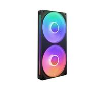NZXT RF-U24HF-B1 Ventilateur Boitier PC 120x240mm Noir, 500-2400 RPM, 75.12 CFM, 30dB, Roulement FDB, 8 LED Multi, Connecteur 8-pin