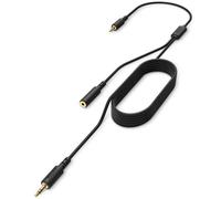 NZXT ST-ACCC1-WW câble audio 2 m 2 x 3.5mm 3.5mm TRRS Noir