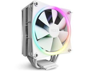 NZXT T120 RGB blanc - RC-TR120-W1 - Ventirad - Caloducs en cuivre conducteurs - Paliers hydrodynamiques - Compatible AMD et Intel