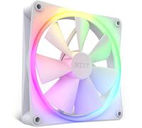 NZXT Ventilateur F140 RGB - RF-R14SF-W1 - Personnalisation Avancée de l'Éclairage - Refroidissement Silencieux - Simple (Contrôleur Requis, Non Inclus) - 140 mm