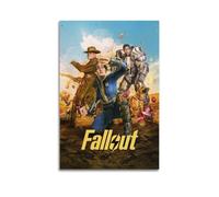 nzzmy Fallout Poster vintage - Couverture artistique - Décoration de chambre à coucher - Affiches sur toile pour chambre à coucher - 30 x 45 cm - Style sans cadre