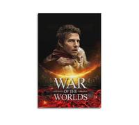 nzzmy Poster de la Guerre des Mondes - Couverture artistique vintage - Décoration de chambre à coucher - Affiches sur toile pour chambre à coucher - 30 x 45 cm - Style sans cadre