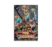 nzzmy Poster The Goonies - Couverture artistique vintage - Décoration de chambre à coucher - Impression sur toile pour chambre à coucher - 40 x 60 cm - Style sans cadre