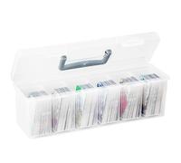 NZZVNZ Boîtes de Rangement pour Cartes à Collectionner, Boîtes de Rangement en Plastique avec 6 Séparateurs de Cartes, Boîte à Cartes pour MTG, Boîte à Cartes à Jouer pour Plus de 900 Cartes