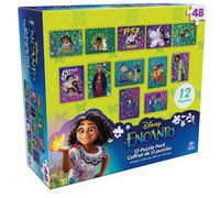 o 12 Jigsaw 48-Pice Puzzle Pack Easy Rapide Cartoon New Colombia sur le thme des personnages de films musicaux pour les enfants de 4 ans et plus