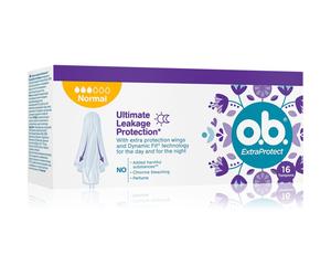 o.b. Extra Protect Normal tampons 16 pcs
