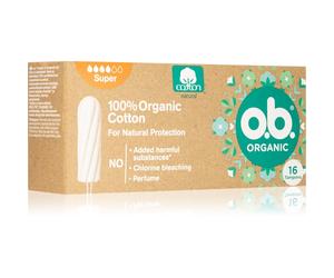 o.b. Organic Super tampons 16 pcs