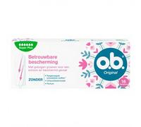 o.b. Original Super Plus Lot de 16 tampons avec canaux incurvés