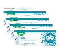 O.b. Pro Comfort Super Plus Tampons Lot de 4 de 32 Tampons, 128 Tampons