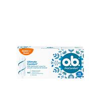 O.B. Procomfort Lot de 16 tampons Super Plus pour un débit modéré, idéal pour les utilisateurs débutants