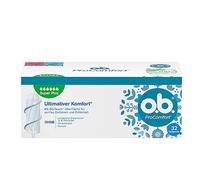 o.b. ProComfort Super Plus Lot de 32 tampons pour les jours très forts avec technologie Dynamic Fit
