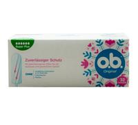 O.B. SUPER PLUS 1 X 32 Pièces O.B. Original - 100% Végétal Tampon Sans Parfum