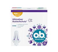 o.b. Tampon ExtraProtect Normal Lot de 56 protections anti-fuites pour les jours moyens à plus forts