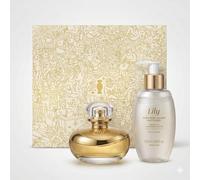 O Boticário Lily Coffret Cadeau pour Femme 2 Produits | Eau de Parfum EDP 75 ml et Savon Satin 250 ml