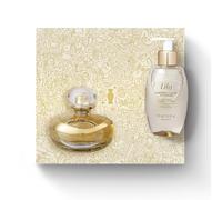O Boticário Lily Coffret Cadeau pour Femme 2 Produits | Lily Eau de Parfum EDP 75 ml et Lily Savon Satin 250 ml