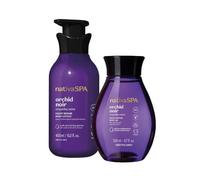 O Boticário Nativa SPA Orquídea Noire Coffret cadeau de soin de la peau avec 2 produits | Crème pour le corps 400 ml et huile corporelle parfumée 200 ml