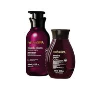 O Boticário Nativa SPA Black Prune Coffret Cadeau Soins de la Peau avec 2 Produits Hydratants pour le Corps 400 ml et Huile Parfumée pour le Corps 200 ml