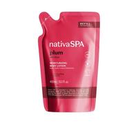 O Boticário Native SPA Recharge hydratante pour le corps, lotion corporelle parfumée avec gouttes de quinoa pour plus d'hydratation, 400 ml