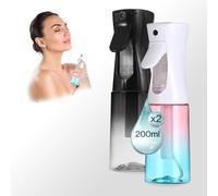 O³ Brumisateur Rechargeable Eau [ 2 unites x 200ml ] Brume rafraichissant | Vaporisateur Vide Eau Rechargeable et Multifonctionnel : Plantes et Jardinage enfants, Voyage, Parfums Ambiance, Ménage