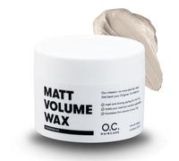 O.C. HAIRCARE Matt Volume Wax - Cire capillaire fort volume pour homme - Test 30 jours - Structure mate, brillance saine et tenue forte - Ne colle pas - Idéal cheveux