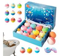 O Cean Toy Bombes De Bain, Avec À L'intérieur, 1 Ensemble, Bombes De Bain Avec Ressort Surprise À L'intérieur, Paniers De Remplissage D'œufs De Pâques, Action Pétillante Colorée, Pour Salles De