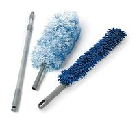 O-Cedar Dual-Action Microfiber Duster Set with Extendable Handle by O-Cedar
