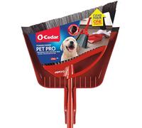 O-Cedar Pet Pro PowerCorner Balai et Pelle à poussière Rouge
