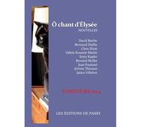 Ô chant d'Élysée - Valerie Kouame-Martin - De Passy - broché - Nouvelles