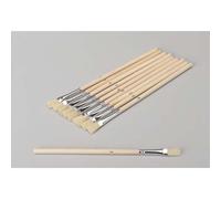 Colle manche bois - Lot de 10 pinceau