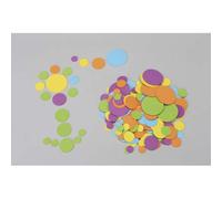 O COLOR O'COLOR Sachet de 200 ronds caoutchouc D1,5/ 2,5 / 3,5/ 5,5 cm Couleurs Vert, Jaune, Bleu, Violet, Orange