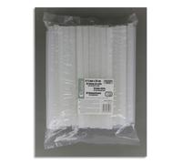 O COLOR O'COLOR Sachet de 50 bâtons de colle tous usage pour pistolet, diamètre 11 mm, longueur 20 cm