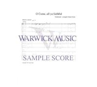 O Come All Ye Faithful. Ensemble de Cuivres. Conducteur + Parties
