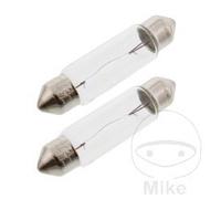 O compatible avec SRAM ampoule à culot en verre 12V 6W SV8.5-8 MINIXE (10UD)