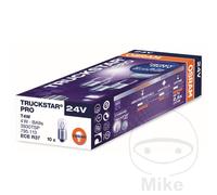10 Ampoules T4W 24V OSRAM Truckstar Pro Convient pour Lkws Véhicules Utilitaires
